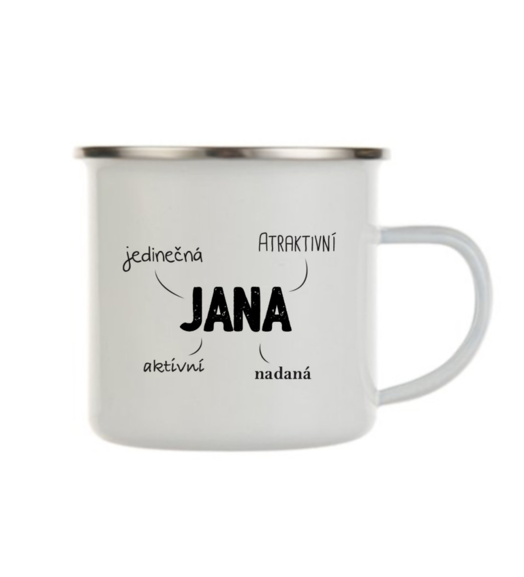 Plecháček bílý-  Jana