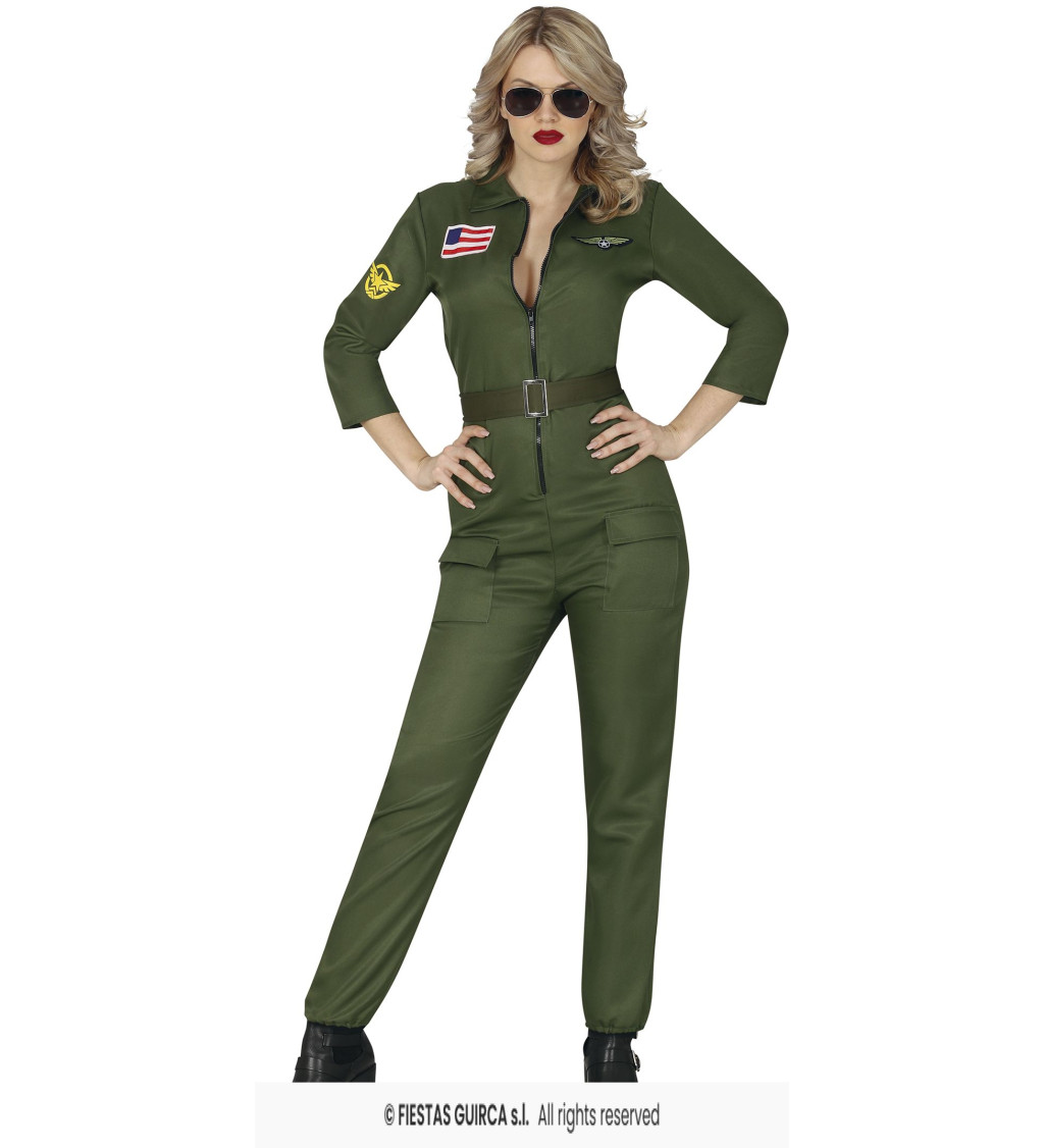 Dámský kostým pilotka
