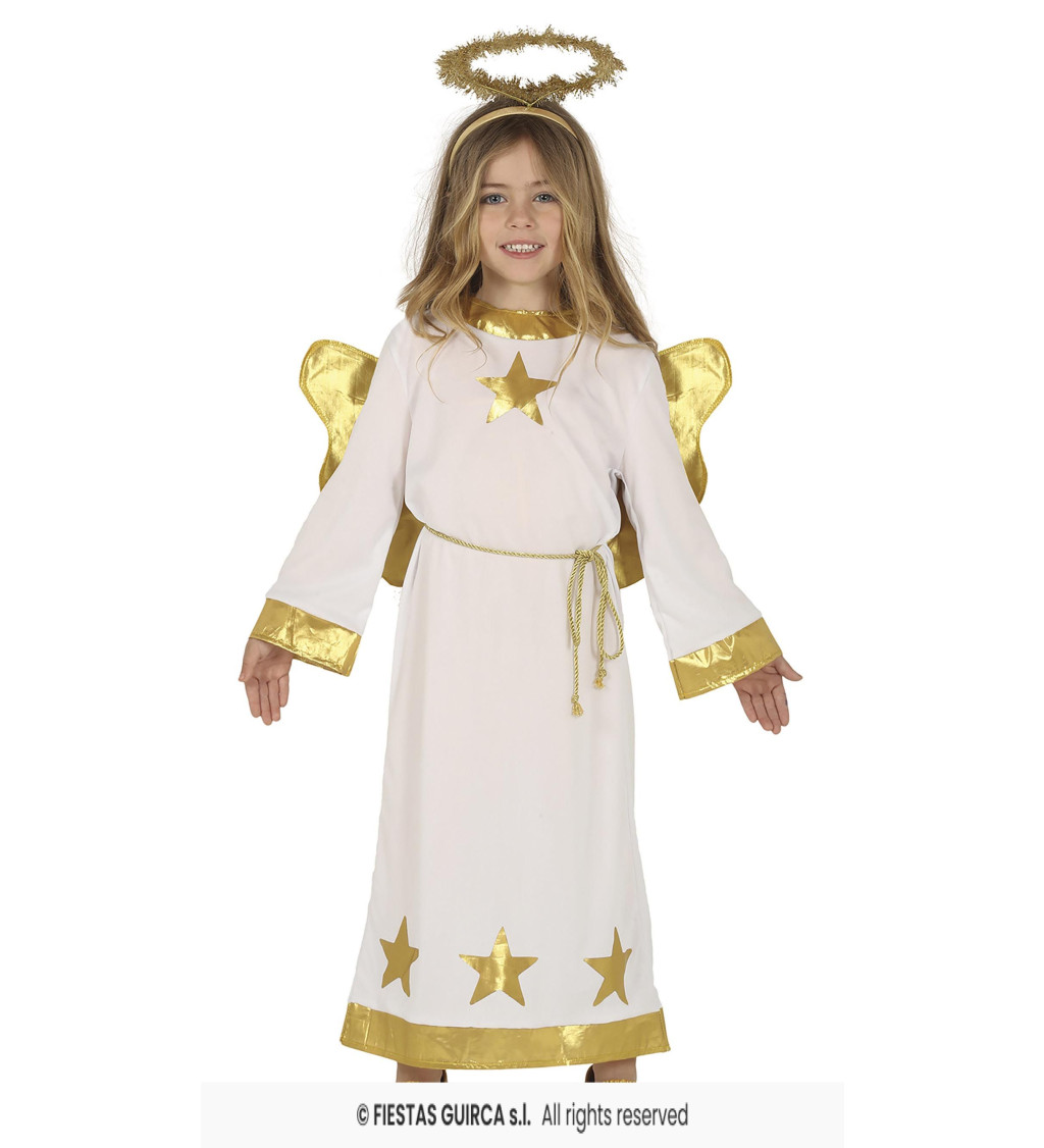 Dětský kostým pro Anděla 3-4 roky
