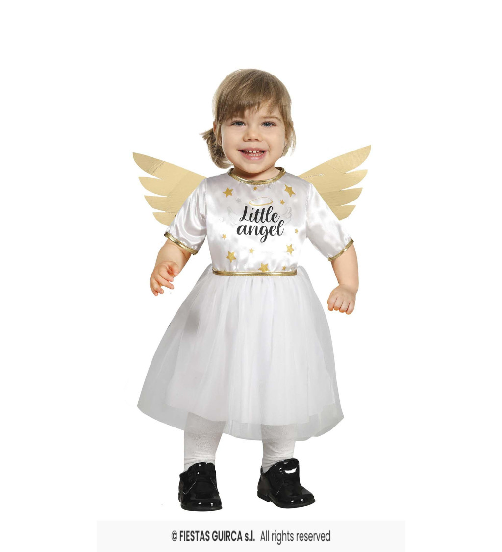 Dětský kostým Little angel 12 - 18 měsíců