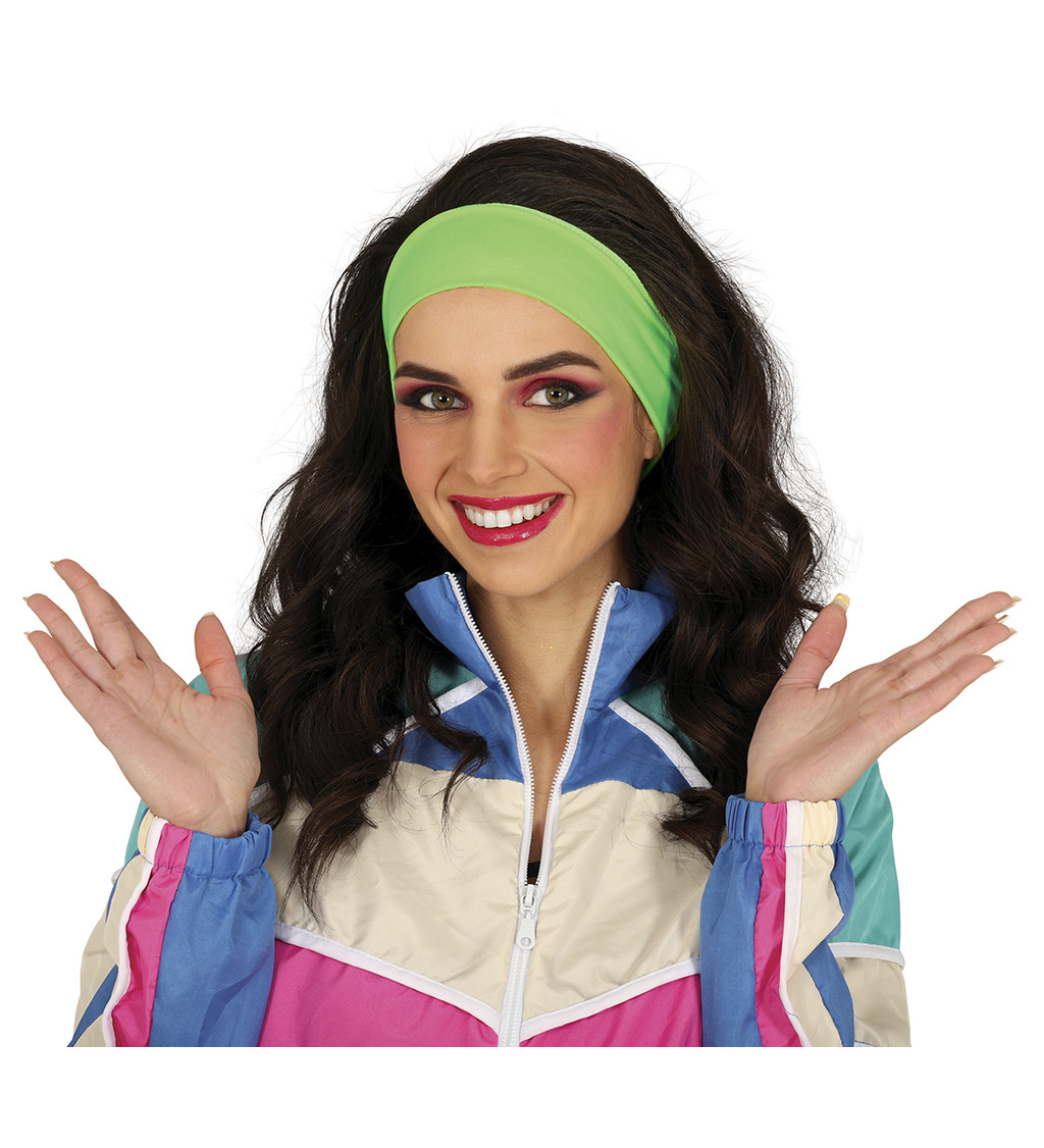 Čelenka neonově zelená