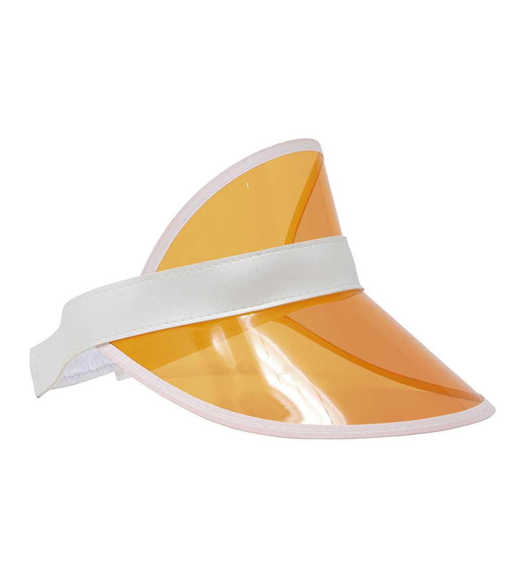 Retro kšilt - oranžový
