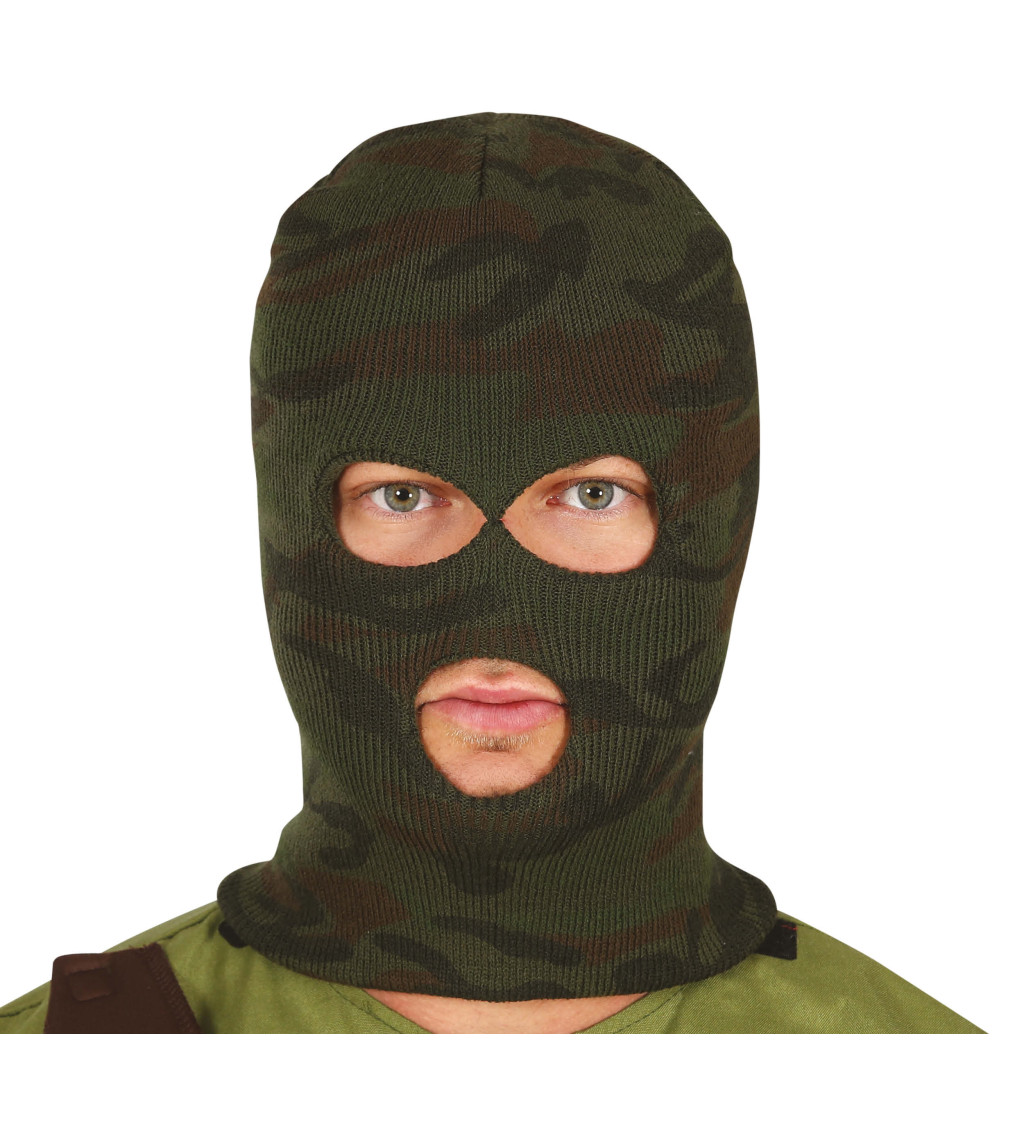 Kapuce s maskováním