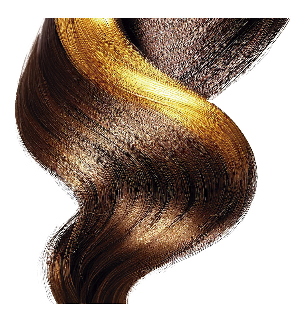 Sprej na vlasy - zlatý