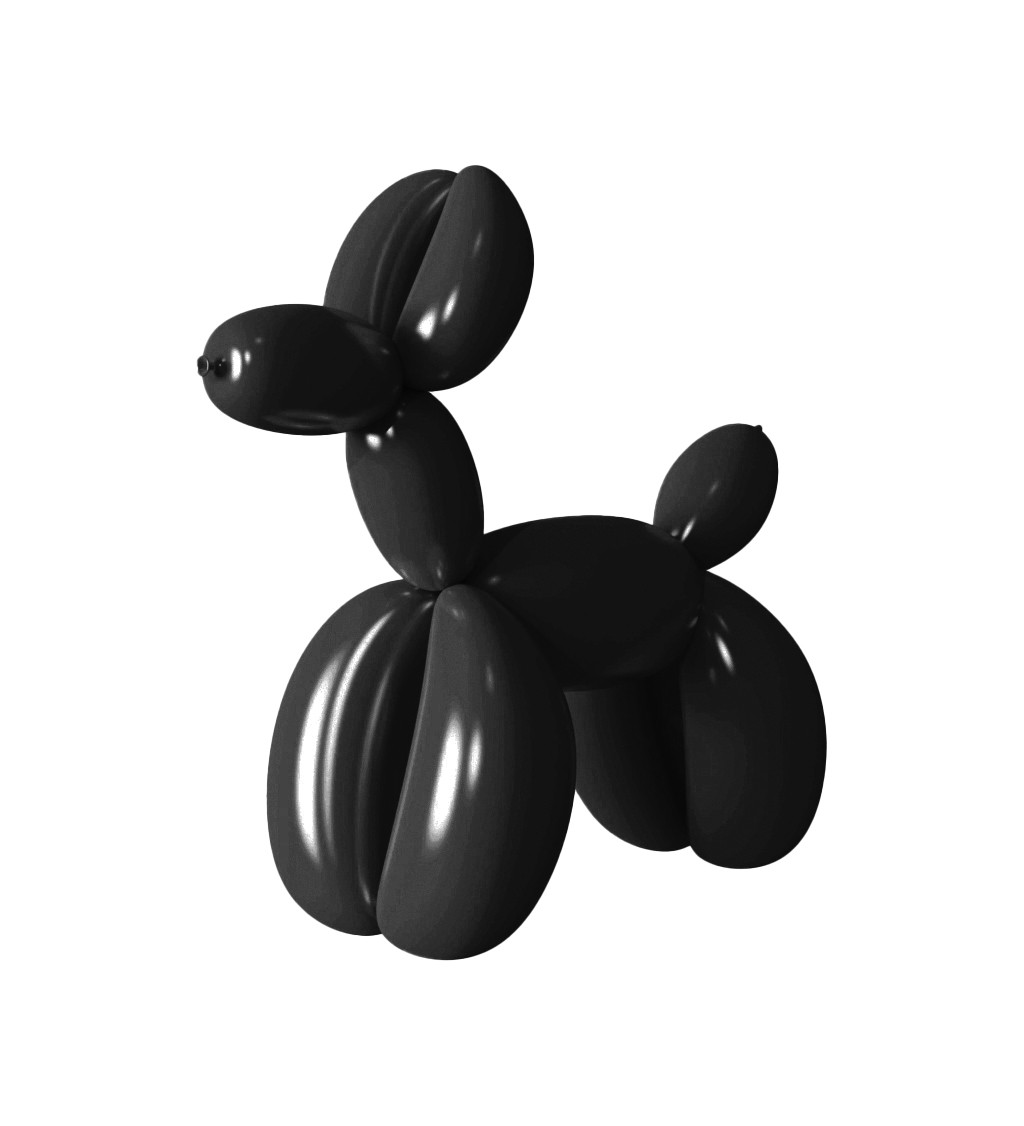 Modelovací balónky černé