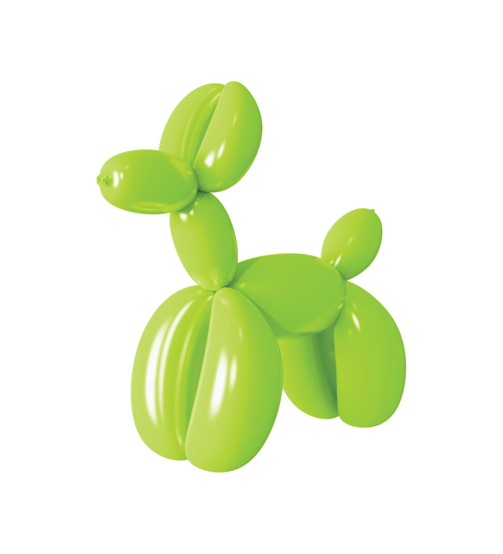 Modelovací balónky tmavě zelené