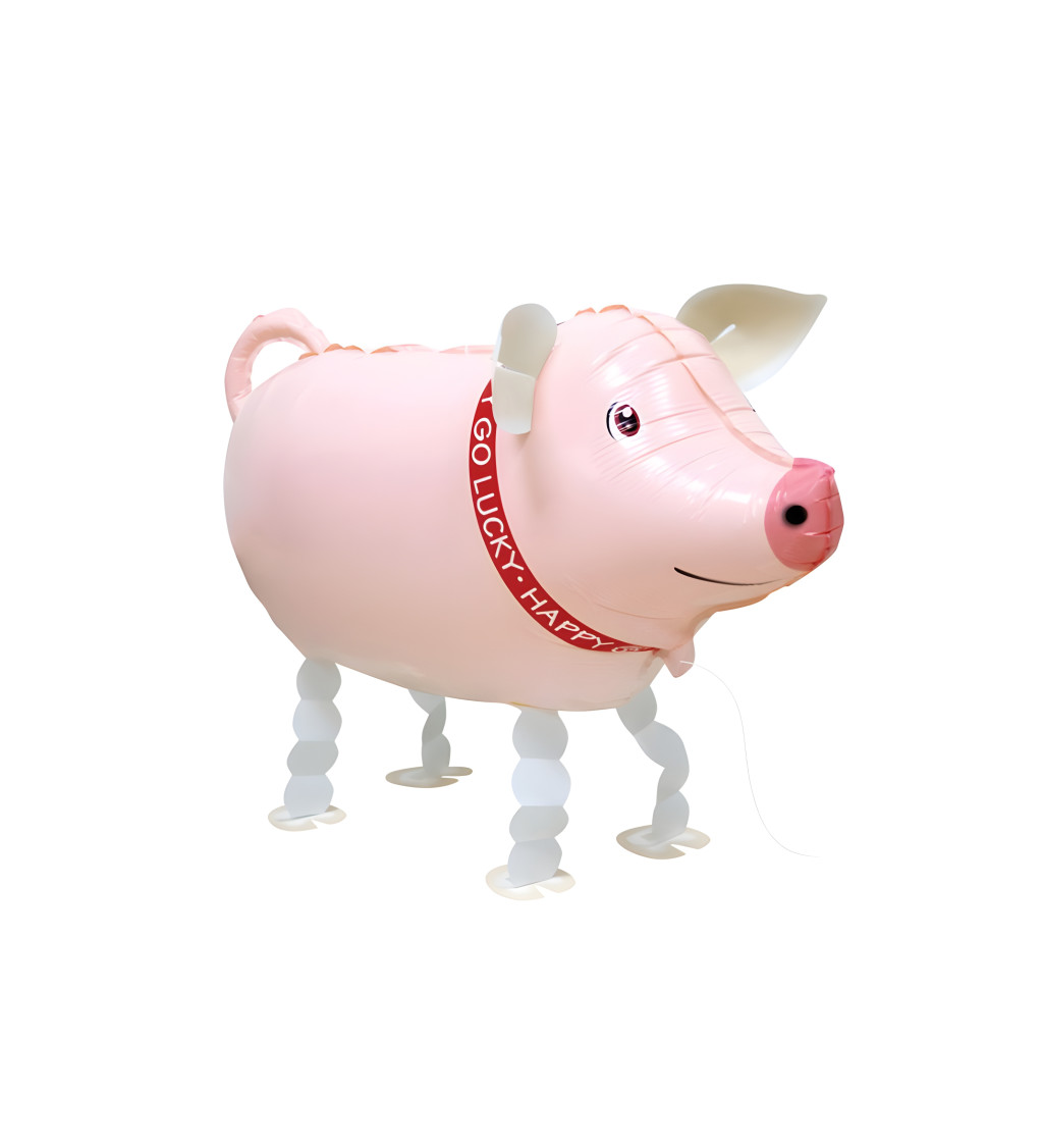 Chodící balónek prase