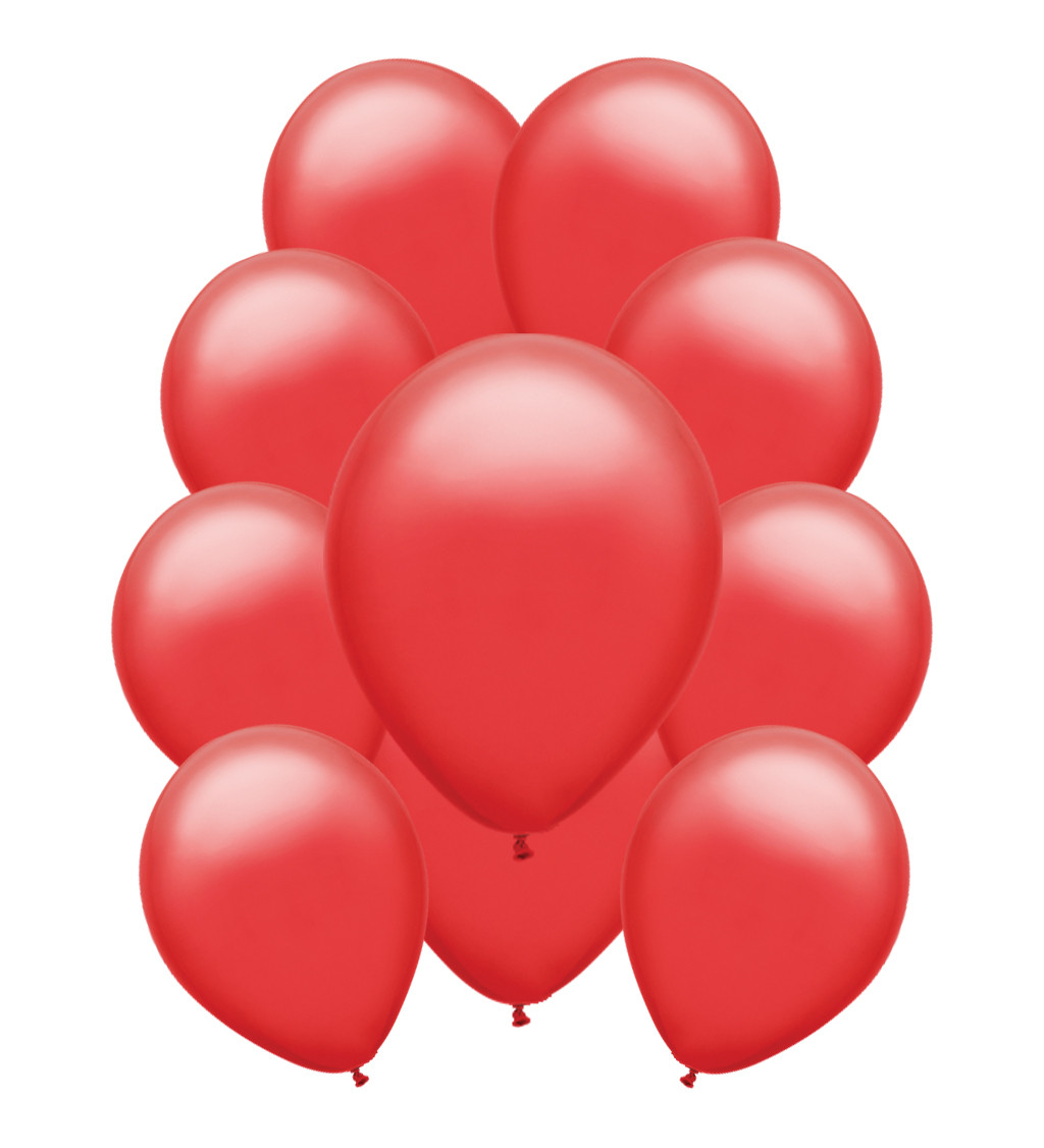 Latexové balónky pastelové červené