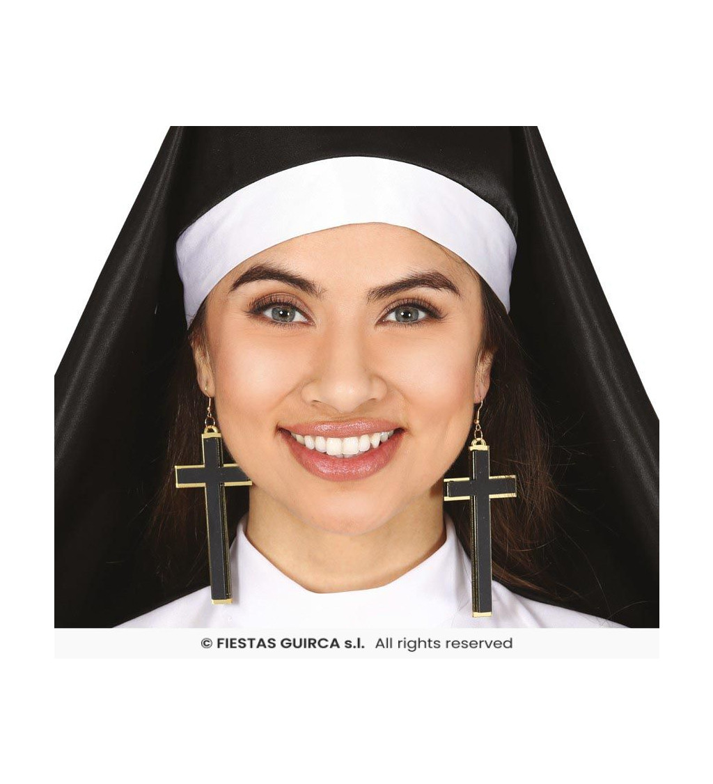 Naušnice s křížky