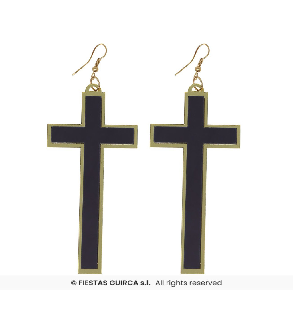 Naušnice s křížky
