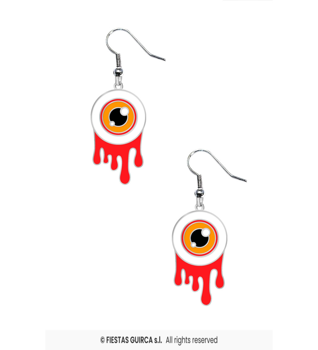 Naušnice krvavé oči