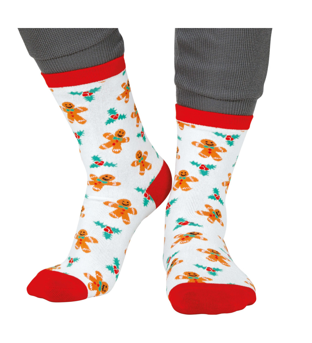 Vánoční ponožky - Perníčci