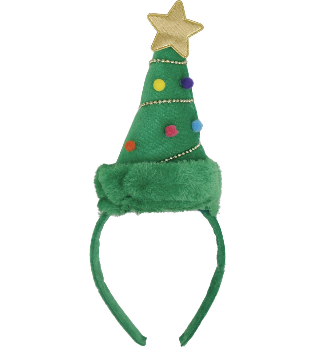 Čelenka vánoční stromek