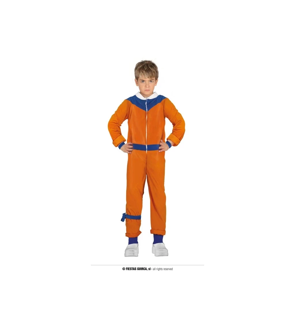 Dětský oranžový Ninja