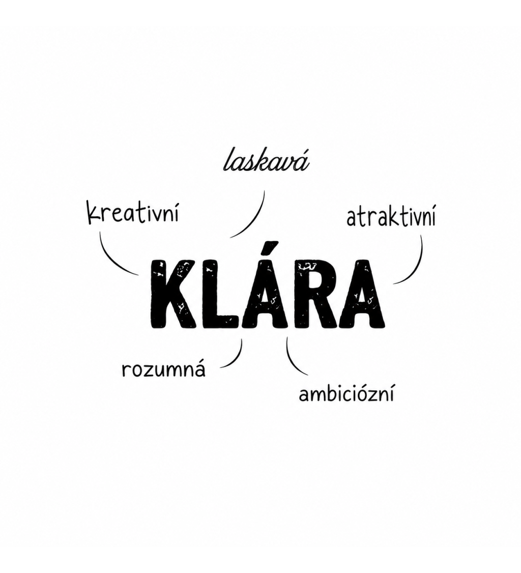 Dámské tričko bílé Klára