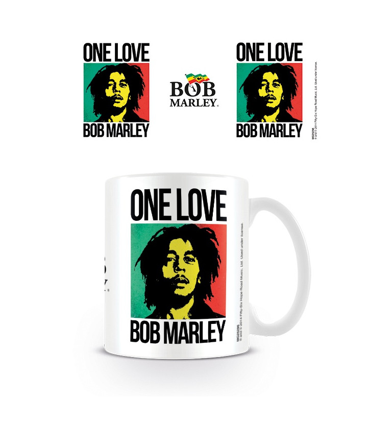 Keramický hrnek Bob Marley (One Love)