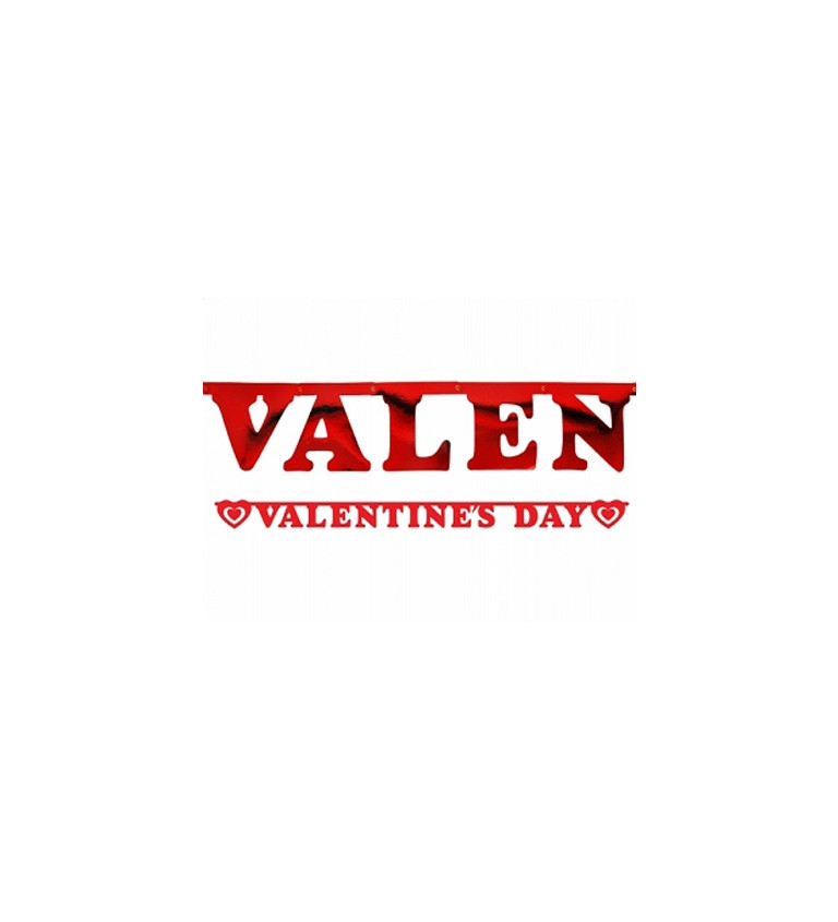 Nápis "Valentine's Day"