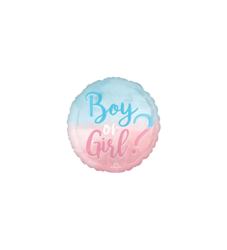Fóliový balón - Girl or Boy?