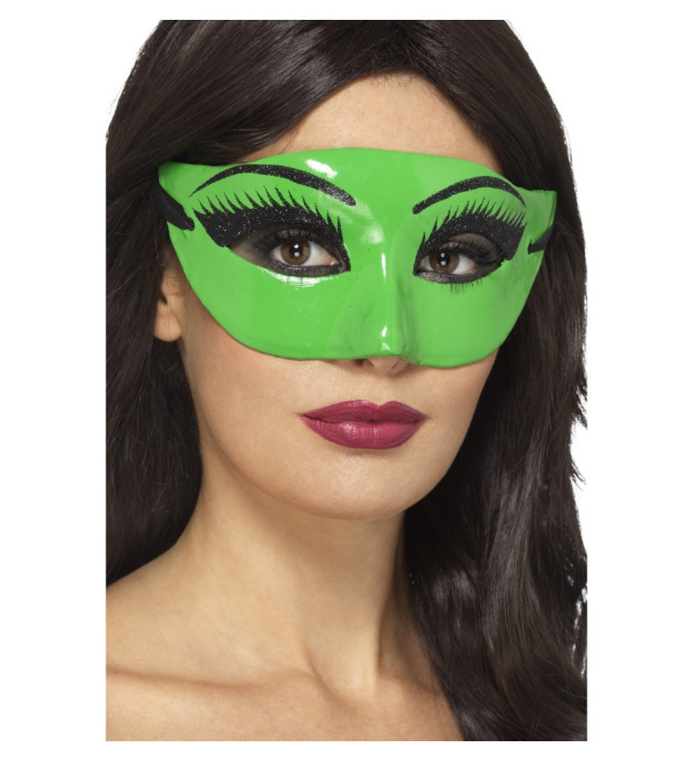 Zelená maska Zlá čarodějnice