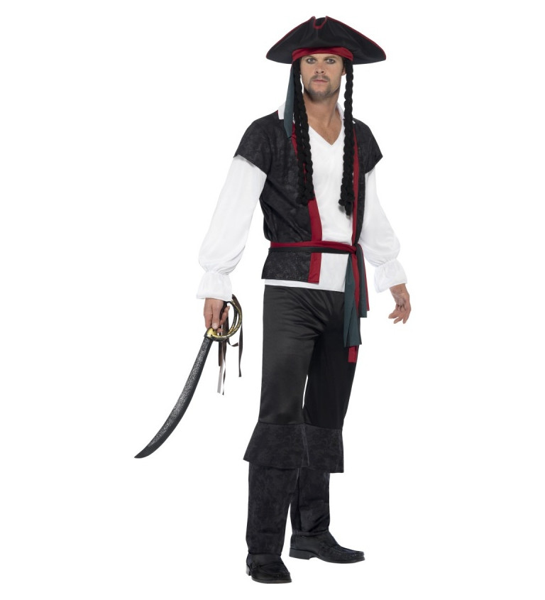 Drsný Pirát - Pánský kostým