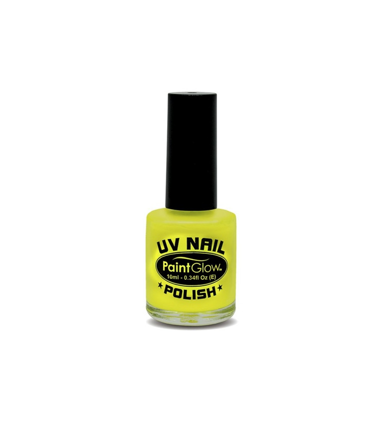 UV lak na nehty - žlutý neonový
