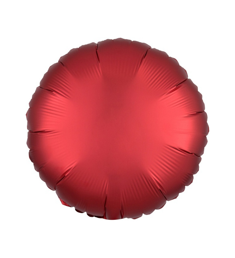 Fóliový balónek - Kolo Červené
