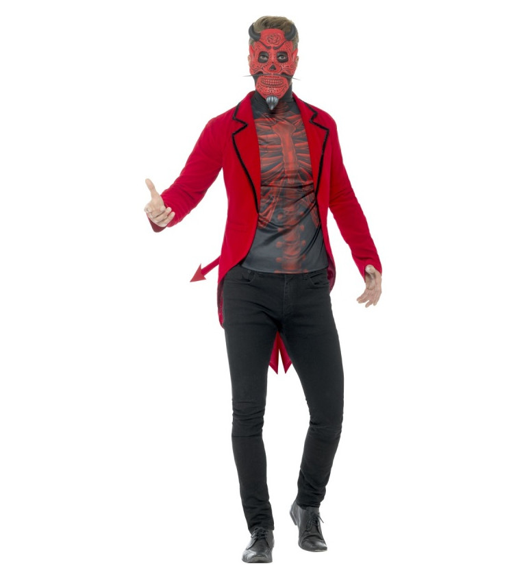 Kostým pánský - mexický ďábel