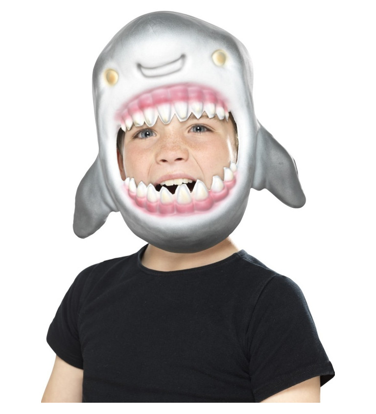 Maska pro děti - žralok