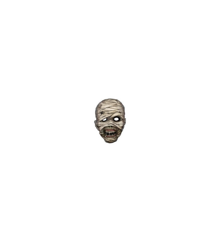 Papírová maska Mumie