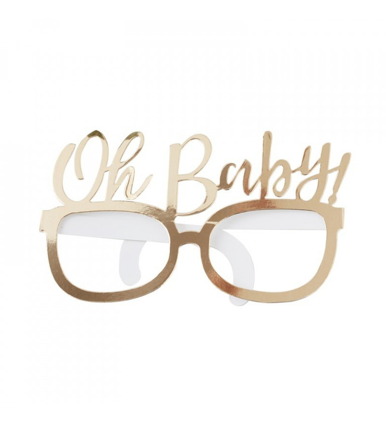 Zlaté brýle - OH BABY! 