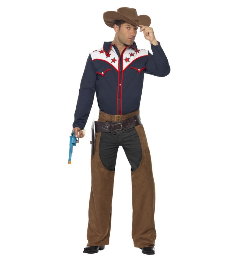 Kostým pro muže - Kovboj Rodeo