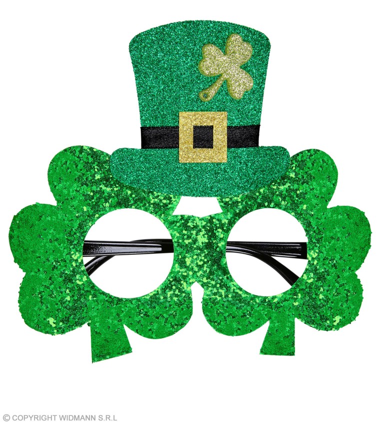 Brýle s kloboučkem - St. Patrick