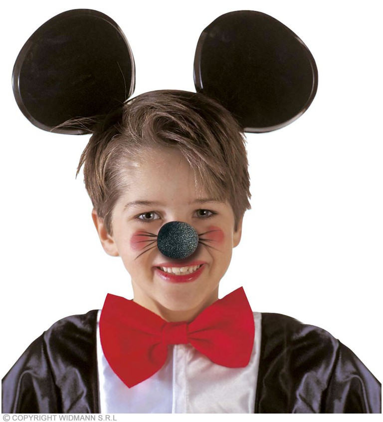 Černý čumáček Mickey mouse