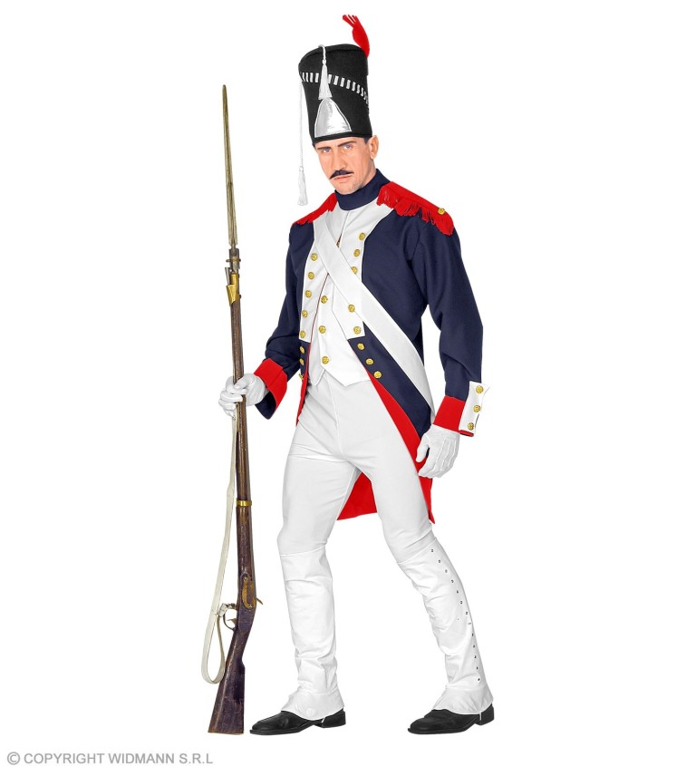 Historický voják pánský kostým