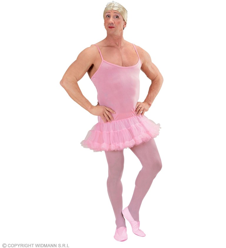Prima ballerina vtipný pánský kostým