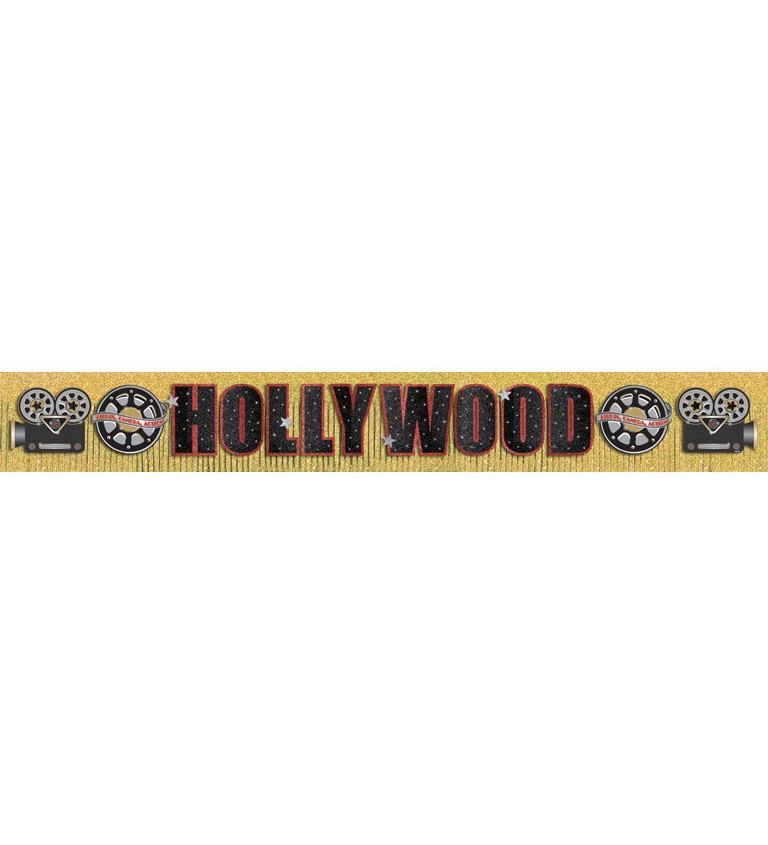 Závěsný banner Hollywood