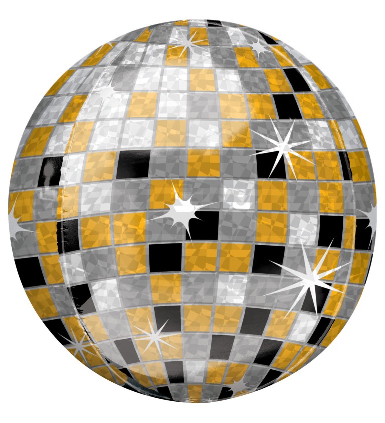Fóliový balónek Disco koule