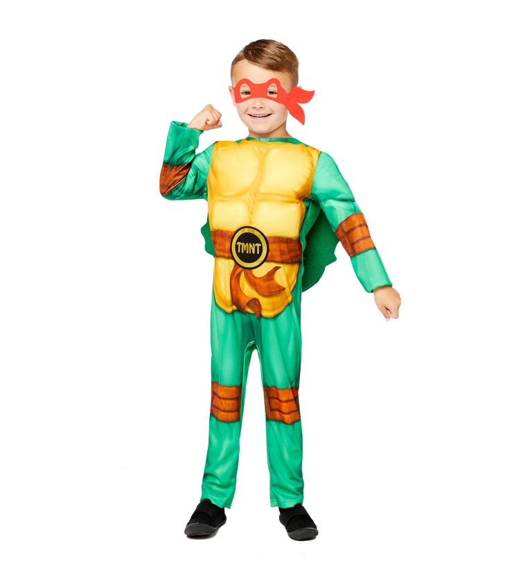 Dětský klučičí kostým Ninja turtles (6-8 let)