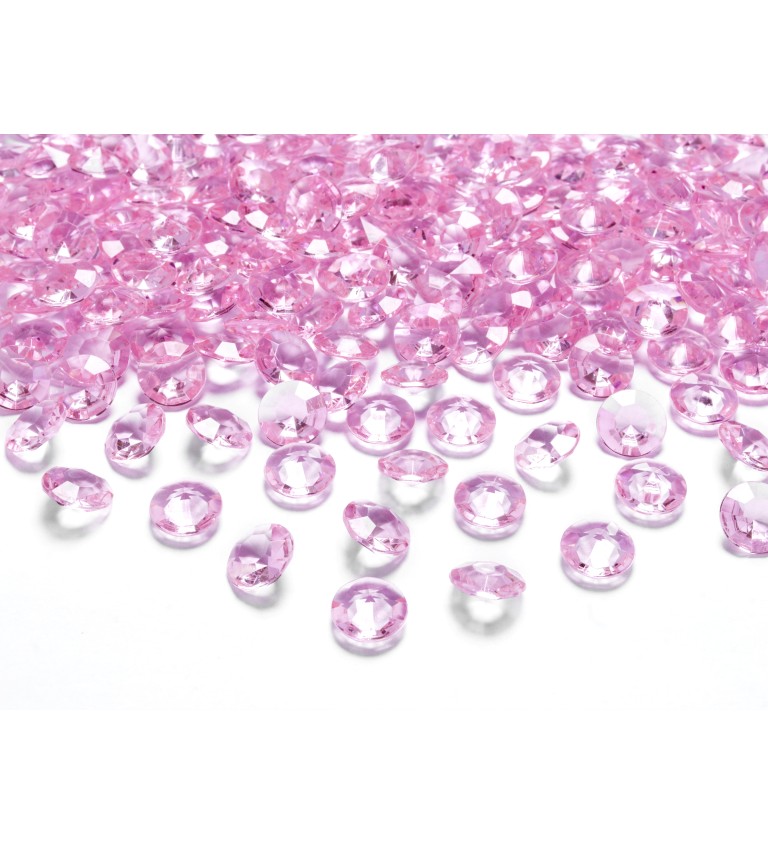 Diamanty MINI - Světle růžové