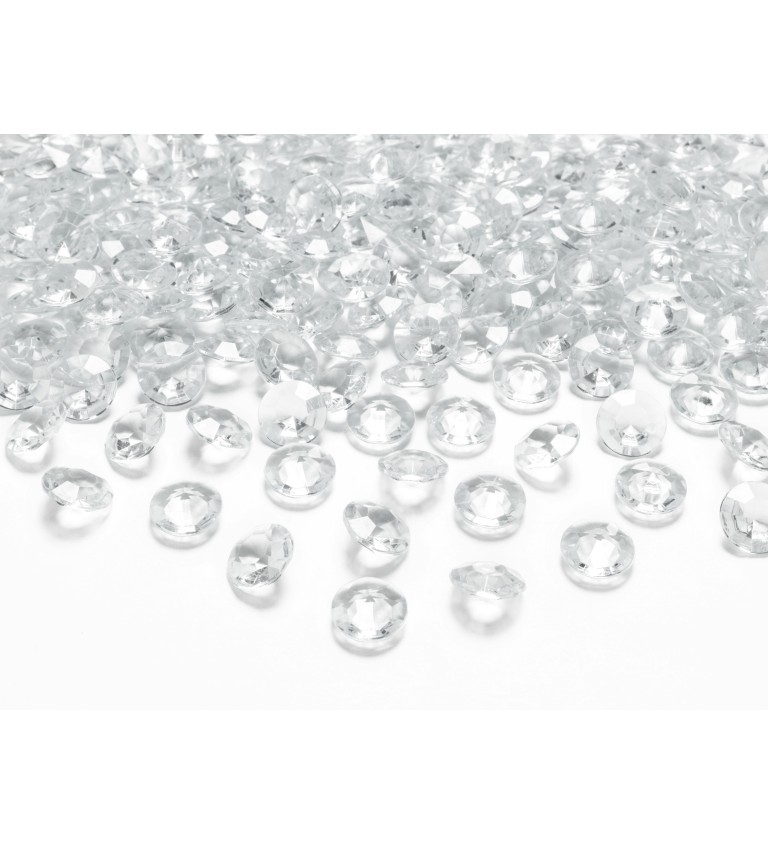 Diamanty MINI - Průhledné