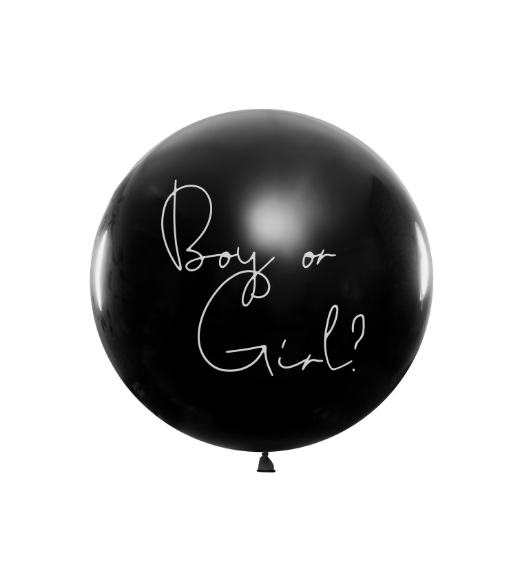 Černý balónek - Boy or girl?