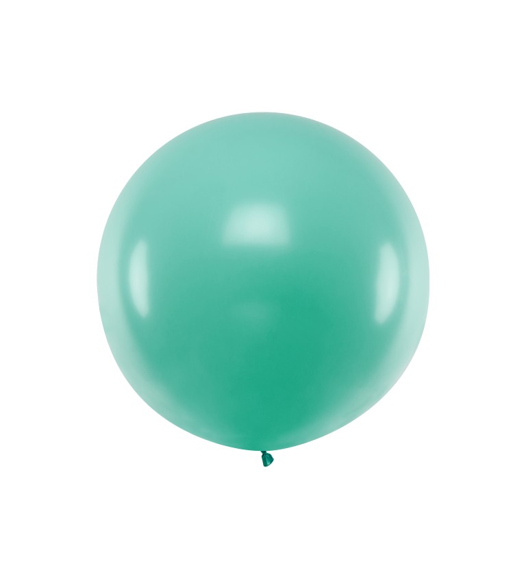 Maxi latexový balónek tyrkysový