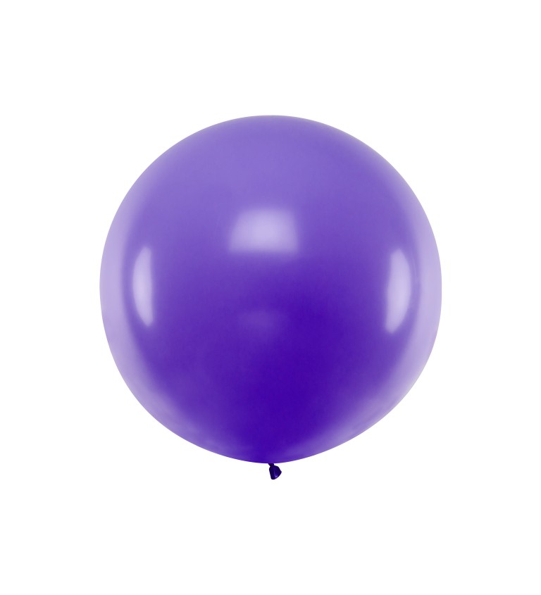 Fialový maxi kulatý balónek