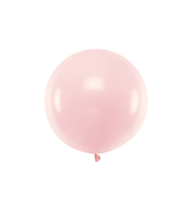 Mega balónek - světle růžový