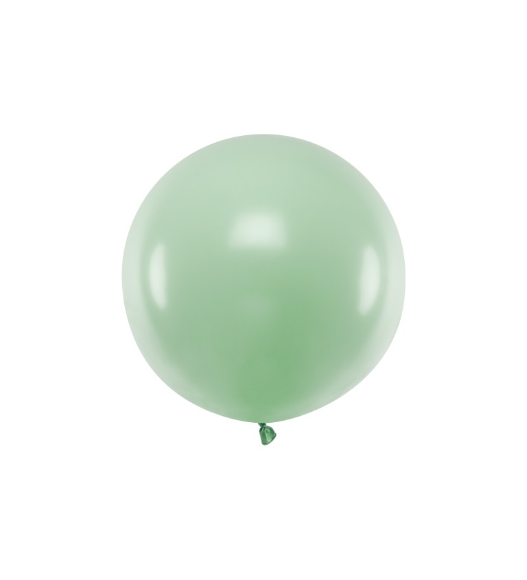 Mega balónek - pistáciově zelený