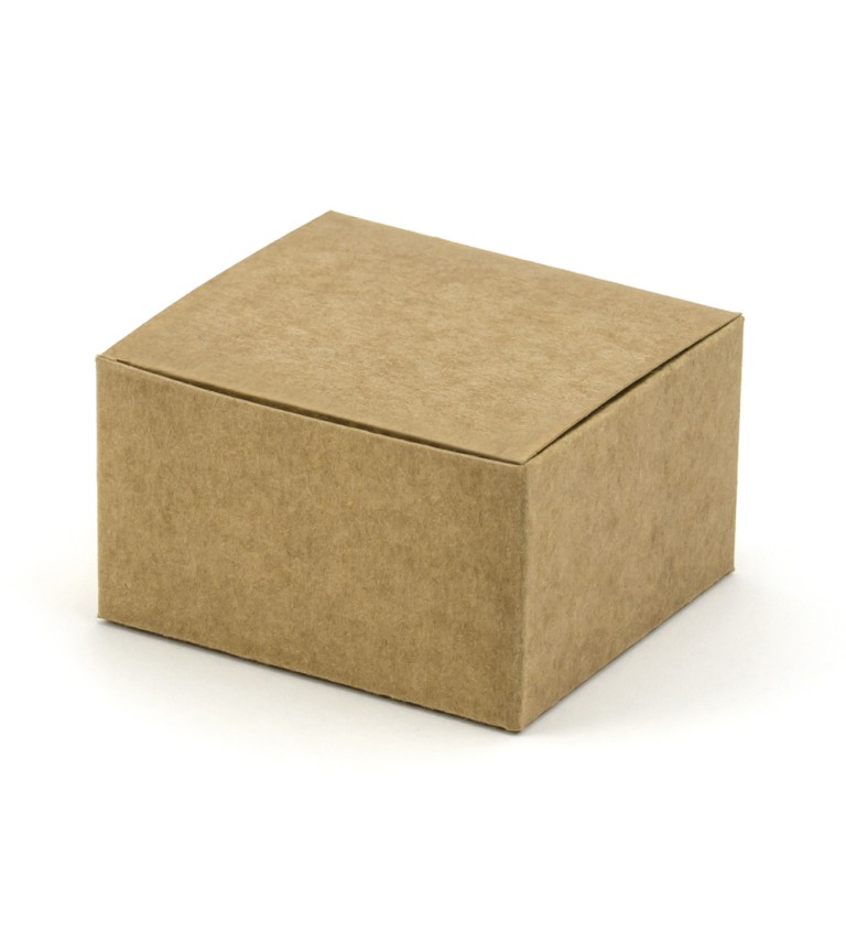 Krabičky z kraftového papíru