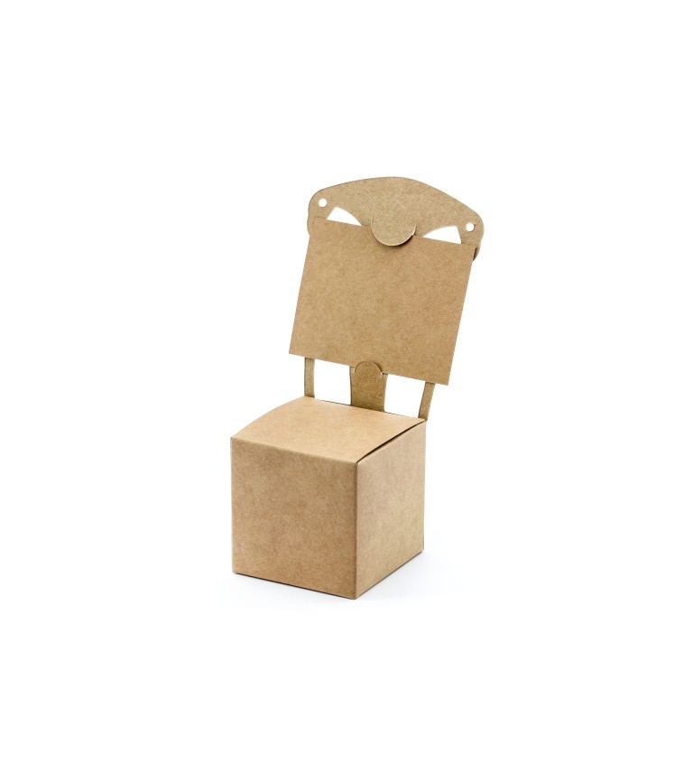 Kraftové krabičky - židle