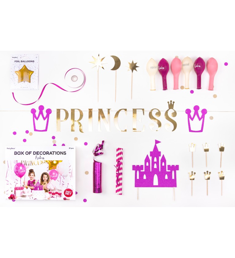 Dekorační sada - Princezna