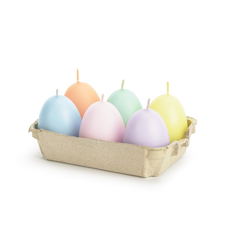 Svíčky barevná vajíčka