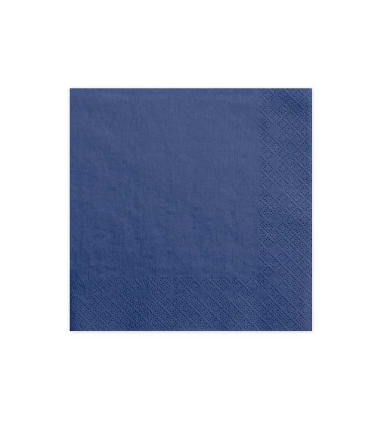 Ubrousky - tmavě modré